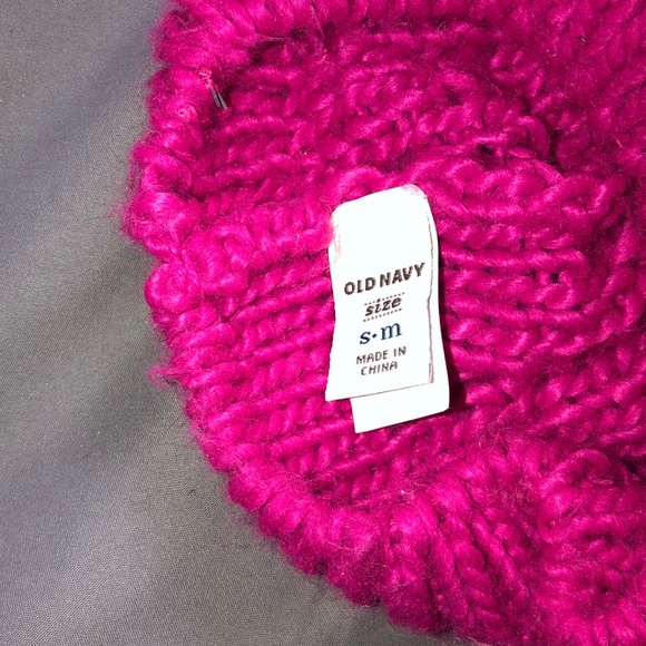 pink beanie - Picture 2 of 2